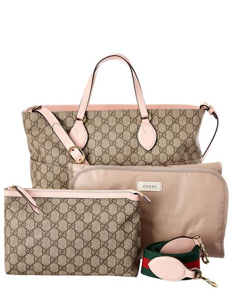 gucci gg nylon diaper bag|gucci diaper bag outlet.